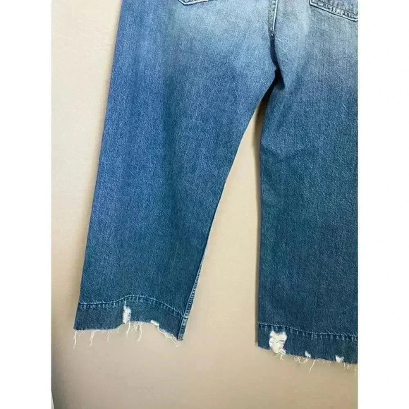 TRAVE Audrey Cropped Wide-Leg Jeans Size 31 - Picture 10 of 13